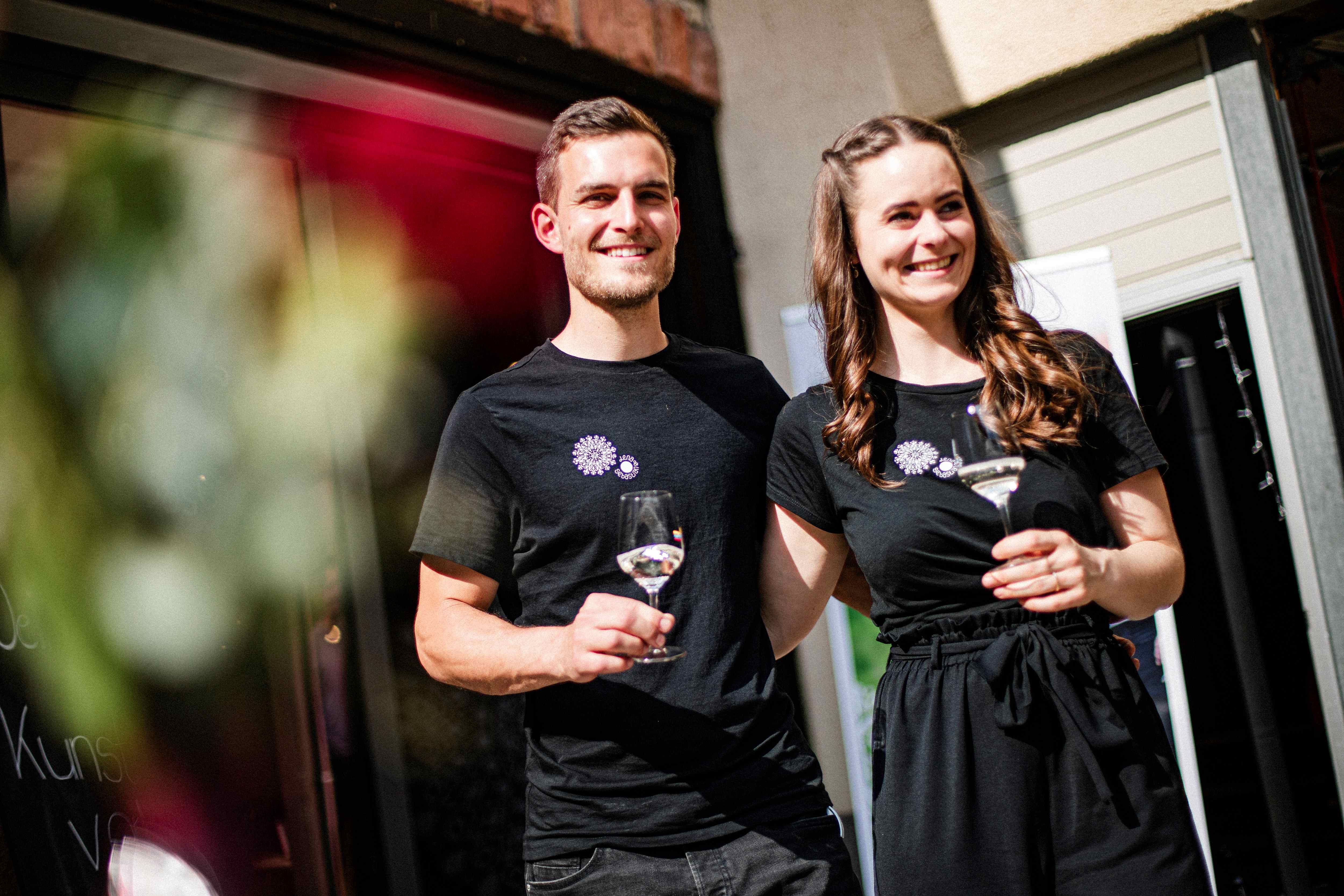 Lena und Sebastian by Weingut Baum