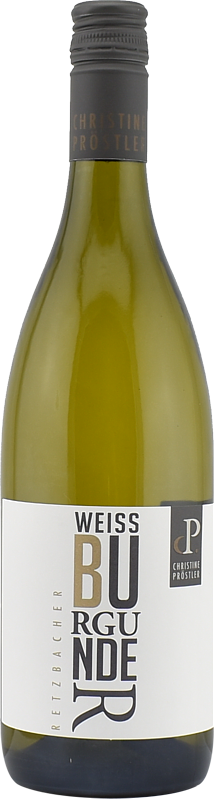 Weingut Christine Pröstler Weinflasche Retzbacher Weißburgunder