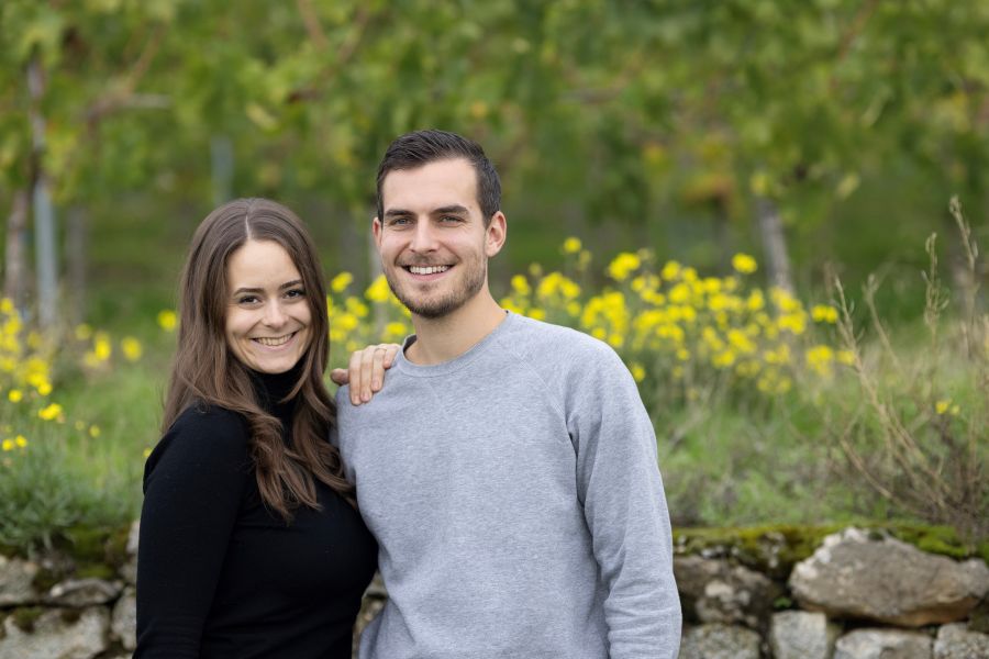 Lena und Sebastian by Weingut Baum Unternehmerpaar