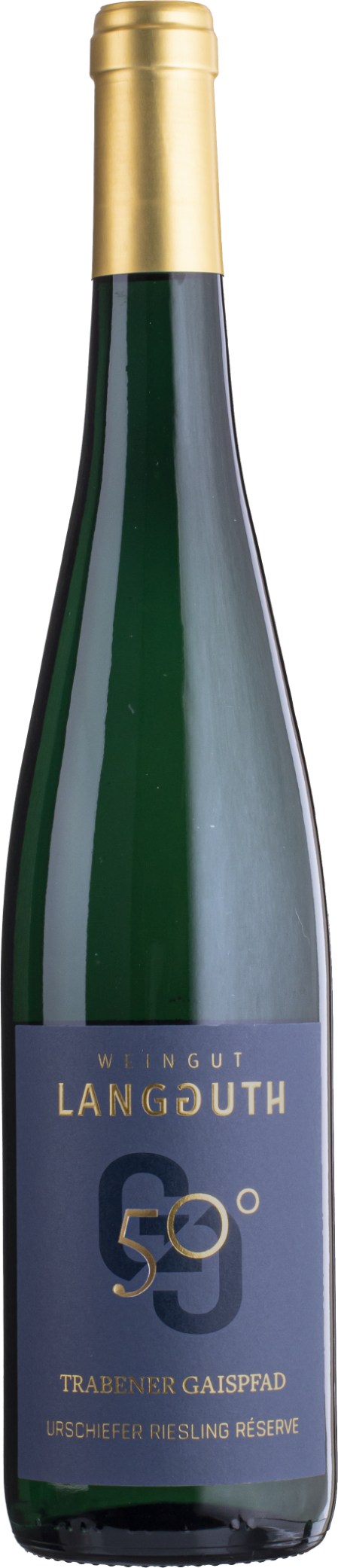 Weingut Langguth Weinflasche Trabener Gaispfad Urschiefer